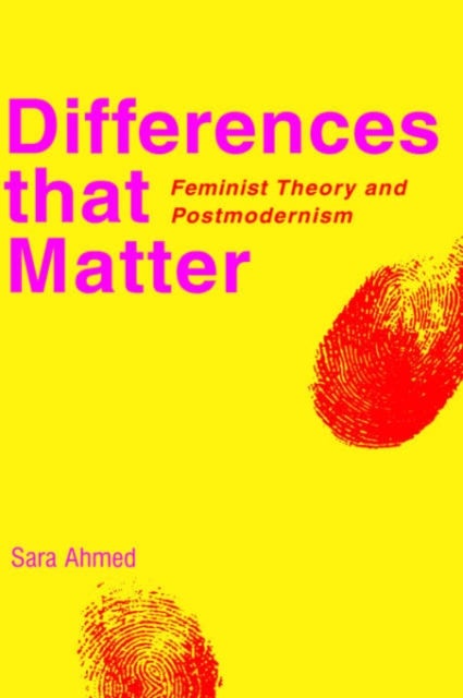 Differences that Matter - Feminist Theory and Postmodernism