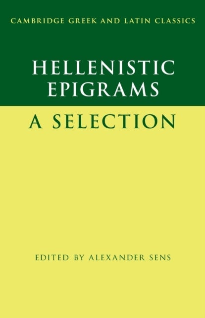 Hellenistic Epigrams