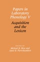 Papers in Laboratory Phonology V