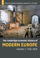 The Cambridge Economic History of Modern Europe: Volume 1, 1700¿1870
