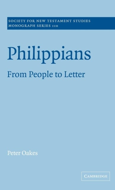 Philippians - From People to Letter