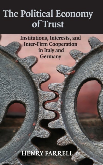 The Political Economy of Trust - Institutions, Interests, and Inter-Firm Cooperation in Italy and Germany