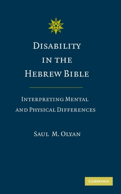 Disability in the Hebrew Bible - Interpreting Mental and Physical Differences