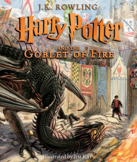 Harry Potter and the Goblet of Fire: The Illustrated Edition (Harry Potter, Book 4) - The Illustrated Edition (Harry Potter, Book 4)