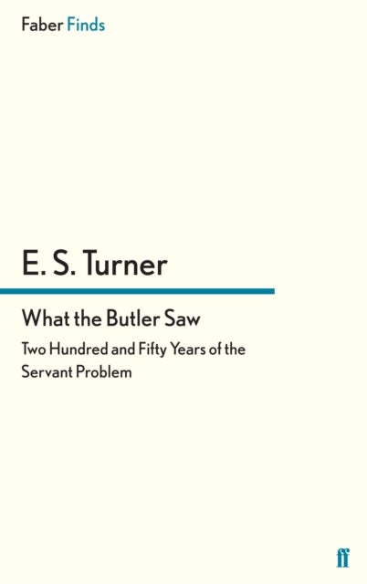 What the Butler Saw - Two Hundred and Fifty Years of the Servant Problem
