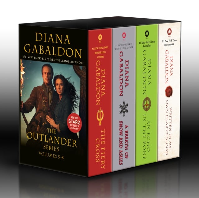 Outlander Volumes 5-8 (4-Book Boxed Set) - The Fiery Cross, A Breath of Snow and Ashes, An Echo in the Bone, Written in My Own Heart's Blood