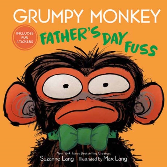 Grumpy Monkey Father's Day Fuss - Includes Fun Stickers!