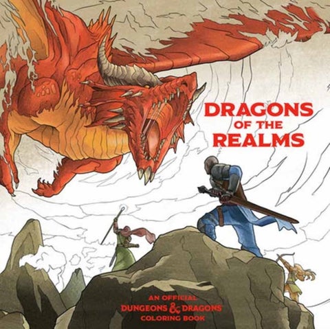 Dragons of the Realms - An Official Dungeons & Dragons Coloring Book
