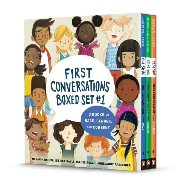 First Conversations Boxed Set #1 - 3 Books on RACE, GENDER, and CONSENT