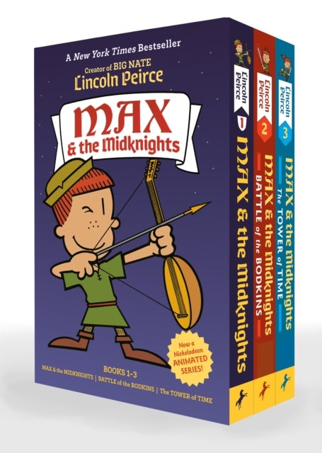 Max and the Midknights Paperback 3-Book Boxed Set - Max and the Midknights; Max and the Midknights: Battle of the Bodkins; Max and the Midknights: The Tower of Time