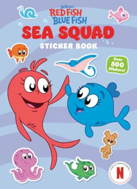 Sea Squad Sticker Book (Dr. Seuss's Red Fish Blue Fish) - A Sticker and Activity Book for Kids
