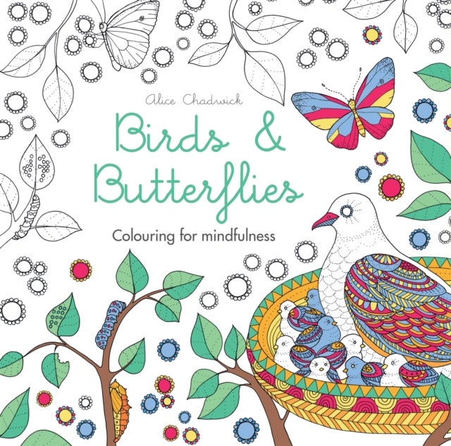 Birds & Butterflies - Colouring for mindfulness