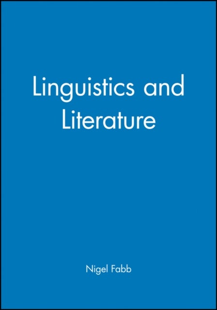 Linguistics and Literature