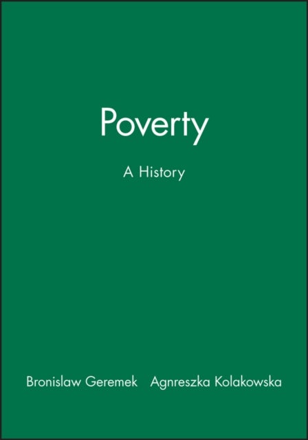 Poverty - A History