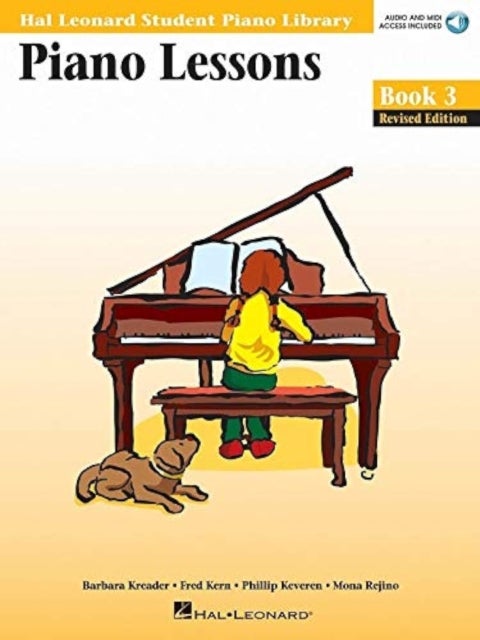 Piano Lessons Book 3  & Audio - Hal Leonard Student Piano Library