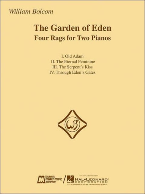 The Garden Of Eden - Four Rags For Two Pianos - Four Rags for Two Pianos