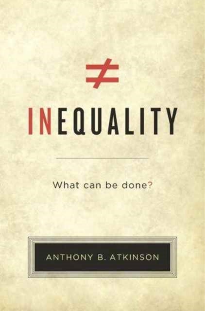 Inequality - What Can Be Done?