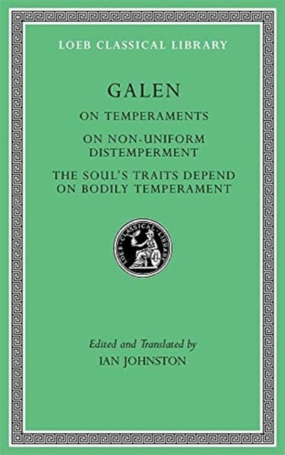On Temperaments. On Non-Uniform Distemperment. The Soul¿s Traits Depend on Bodily Temperament