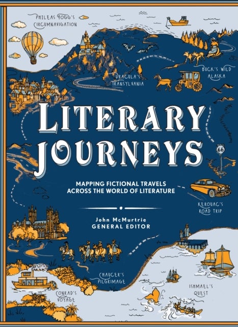Literary Journeys - Mapping Fictional Travels across the World of Literature