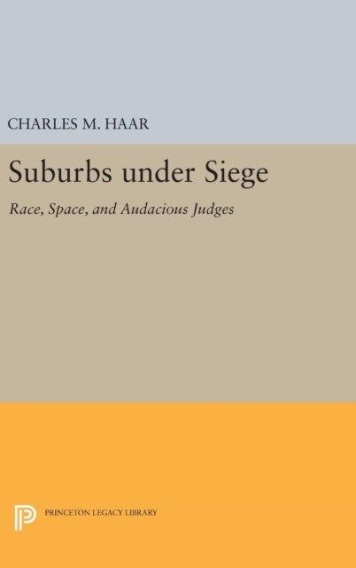 Suburbs under Siege - Race, Space, and Audacious Judges