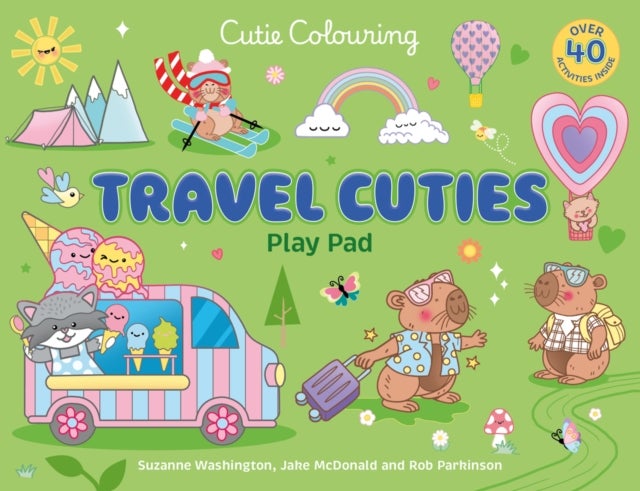 Travel Cuties Play Pad: Peel-Off Paper Fun