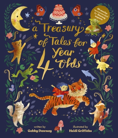 A Treasury of Tales for Four-Year-Olds - 40 Stories Recommended by Literacy Experts