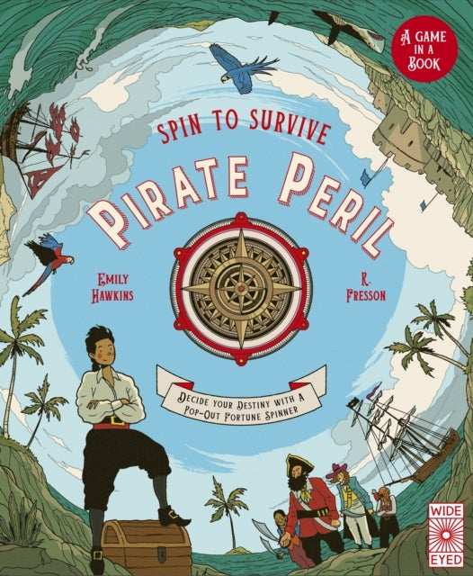 Spin to Survive: Pirate Peril - Decide Your Destiny with a Pop-Out Fortune Spinner!