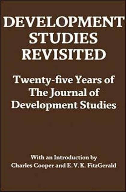Development Studies Revisited - Twenty-five Years of the "Journal of Development Studies"