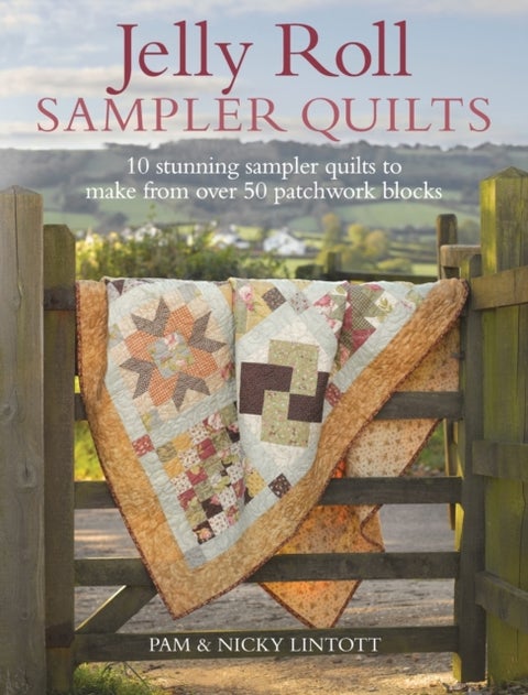 Jelly Roll Sampler Quilts - 10 Stunning Quilts to Make from 50 Patchwork Blocks