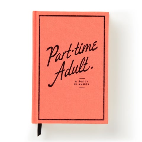 Part-Time Adult Undated Daily Planner
