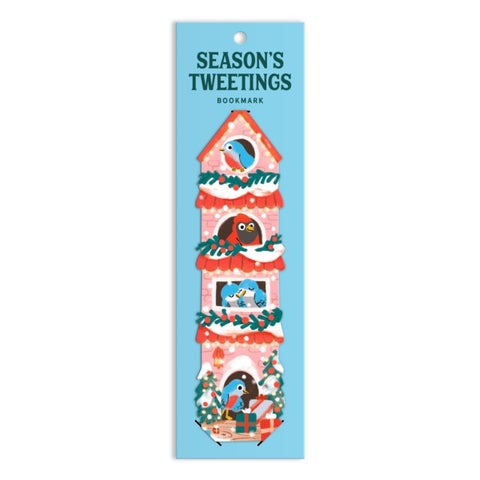 Season's Tweetings Paper Bookmark
