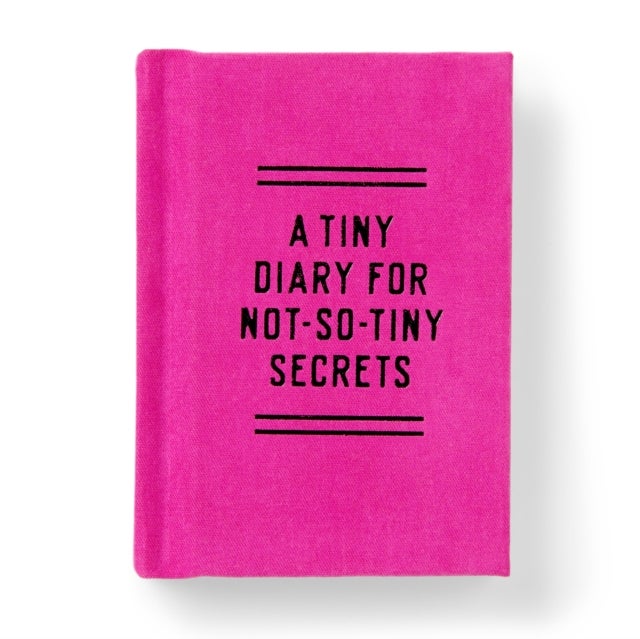 Tiny Diary for Not So Tiny Secrets