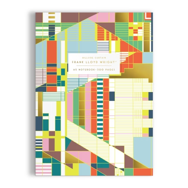 Frank Lloyd Wright Hillside Curtain Premium A5 Notebook