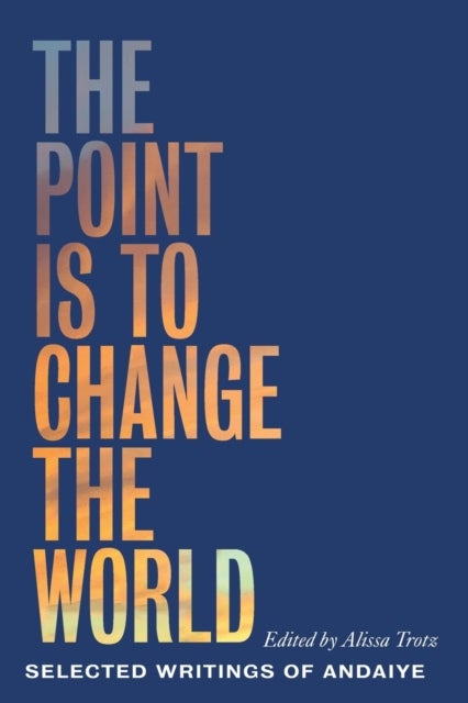 The Point is to Change the World - Selected Writings of Andaiye