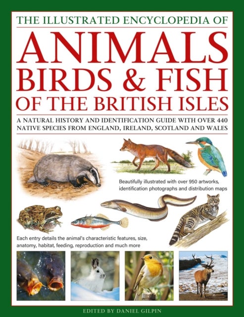 The Animals, Birds & Fish of the British Isles, Illustrated Guide to - A natural history and identification guide to over 440 native species from England, Ireland, Scotland and Wales