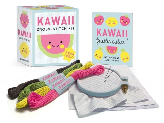 Kawaii Cross-Stitch Kit - Super-Cute!