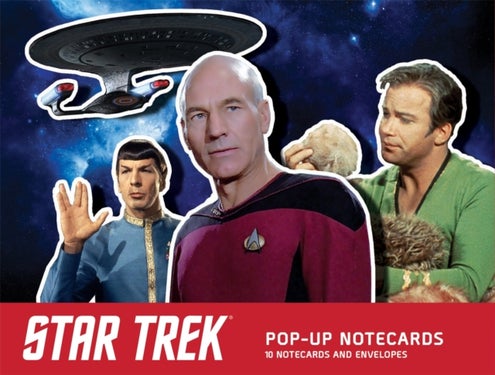 Star Trek Pop-Up Notecards - 10 Notecards and Envelopes