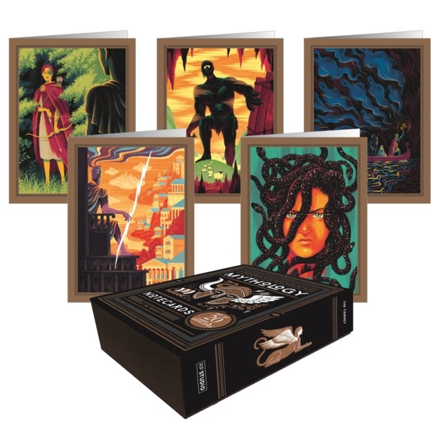 Mythology Notecards - 20 Notecards and Envelopes