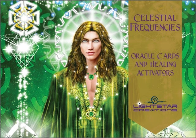Celestial Frequencies - Oracle Cards and Healing Activators (Oracle Kit Box Set with 44 Cards and Guide Book)