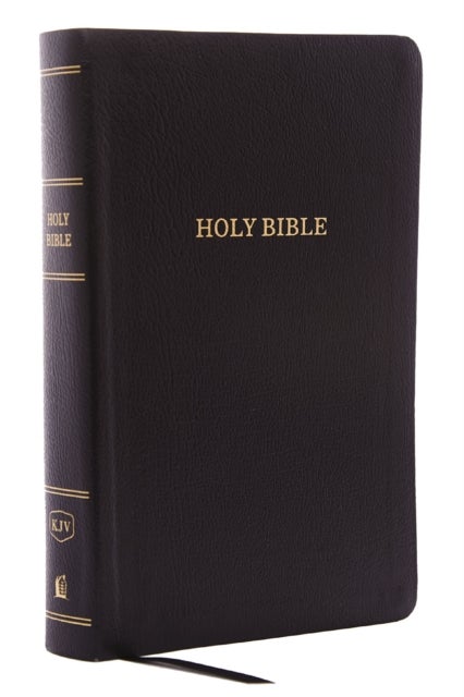 KJV Holy Bible: Personal Size Giant Print with 43,000 Cross References, Black Bonded Leather, Red Letter, Comfort Print: King James Version