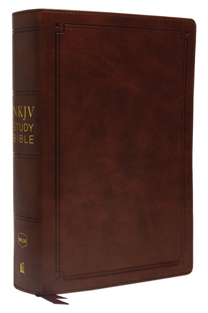 NKJV Study Bible, Leathersoft, Brown, Comfort Print - The Complete Resource for Studying God’s Word