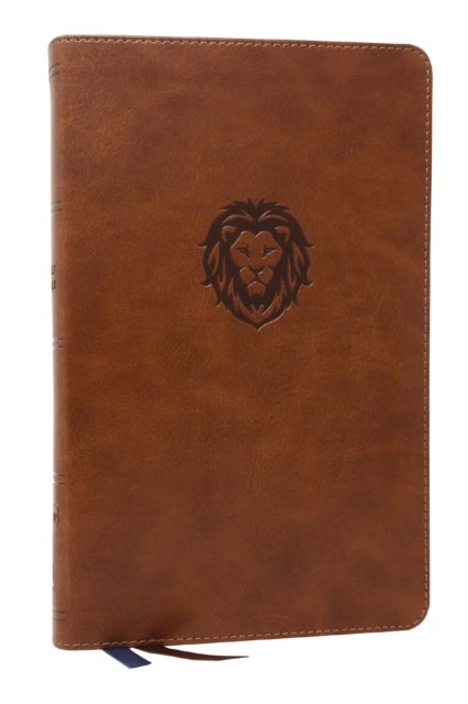 NKJV, Thinline Bible Youth Edition, Leathersoft, Brown, Red Letter, Comfort Print - Holy Bible, New King James Version
