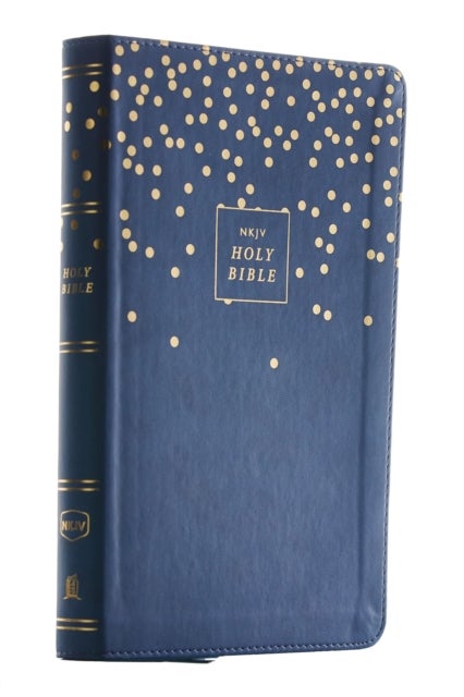 NKJV, Thinline Bible Youth Edition, Leathersoft, Blue, Red Letter, Comfort Print - Holy Bible, New King James Version