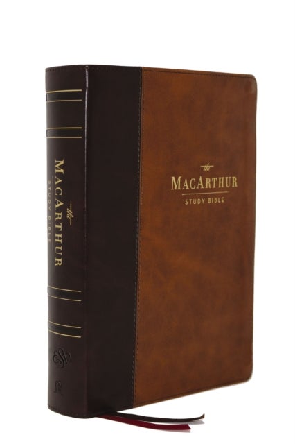 ESV, MacArthur Study Bible, 2nd Edition, Leathersoft, Brown - Unleashing God's Truth One Verse at a Time