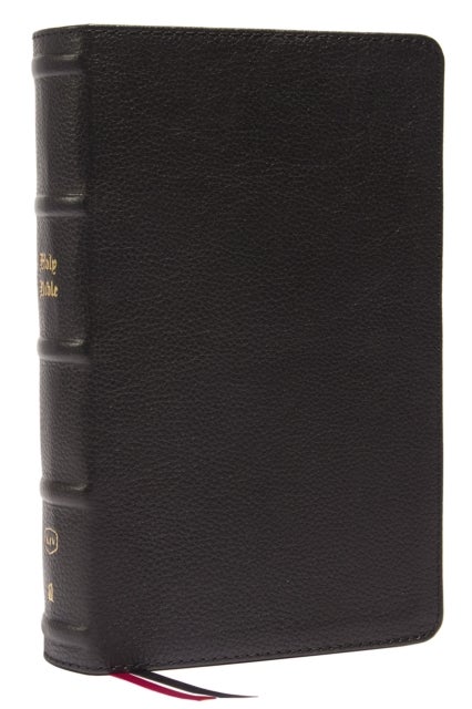 KJV Holy Bible: Large Print Single-Column with 43,000 End-of-Verse Cross References, Black Genuine Leather, Personal Size, Red Letter, Comfort Print: King James Version