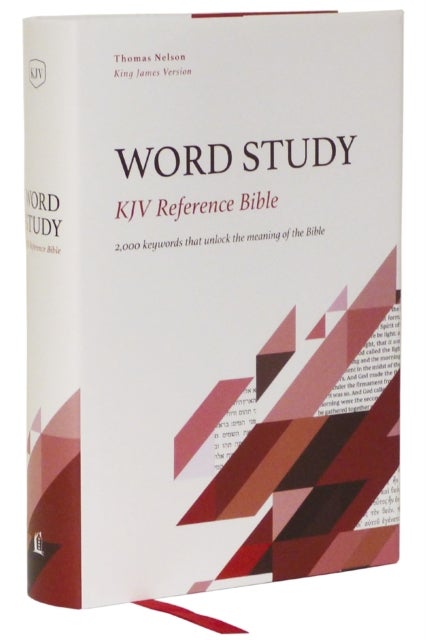 KJV, Word Study Reference Bible, Hardcover, Red Letter, Thumb Indexed, Comfort Print - 2,000 Keywords that Unlock the Meaning of the Bible