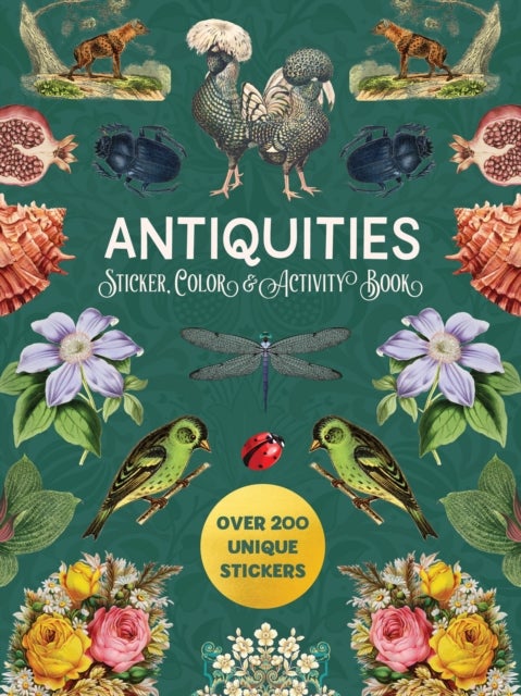 Antiquities Sticker, Color & Activity Book - Over 200 Unique Stickers