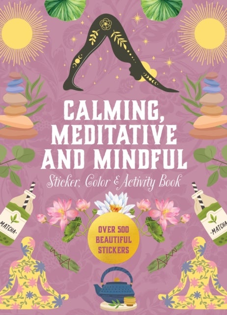 Calming, Meditative and Mindful Sticker, Color & Activity Book - Over 500 Beautiful Stickers