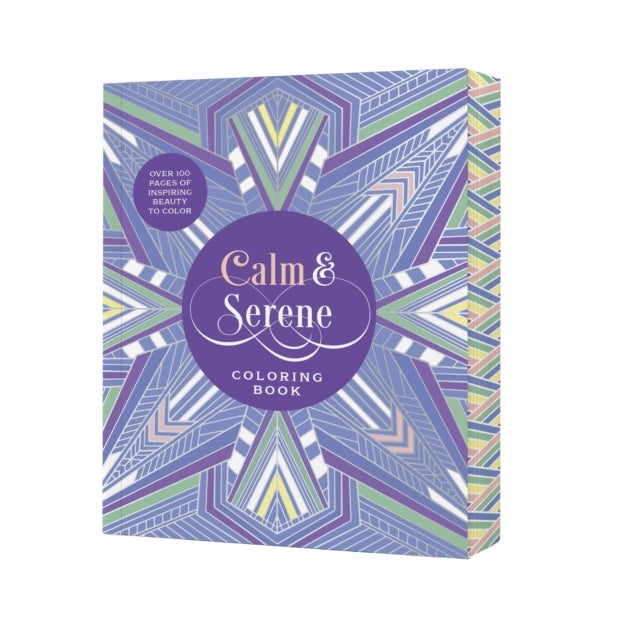 Calm & Serene Coloring Book - Over 150 Pages of Inspiring Beauty to Color with Beautiful Sprayed Edges