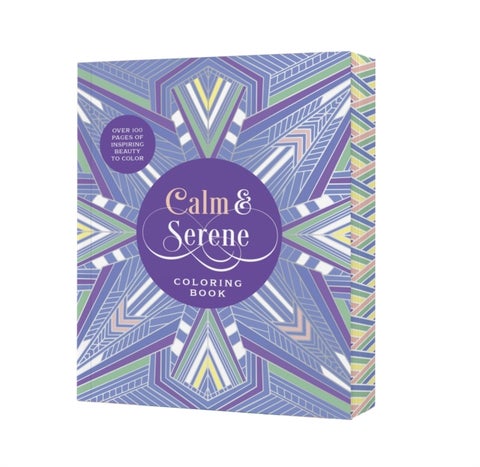 Calm & Serene Coloring Book - Over 150 Pages of Inspiring Beauty to Color with Beautiful Sprayed Edges